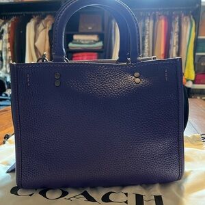 Coach 1941 Rogue 25 Dark Purple x Disney Limited Edition - RARE! EUC!